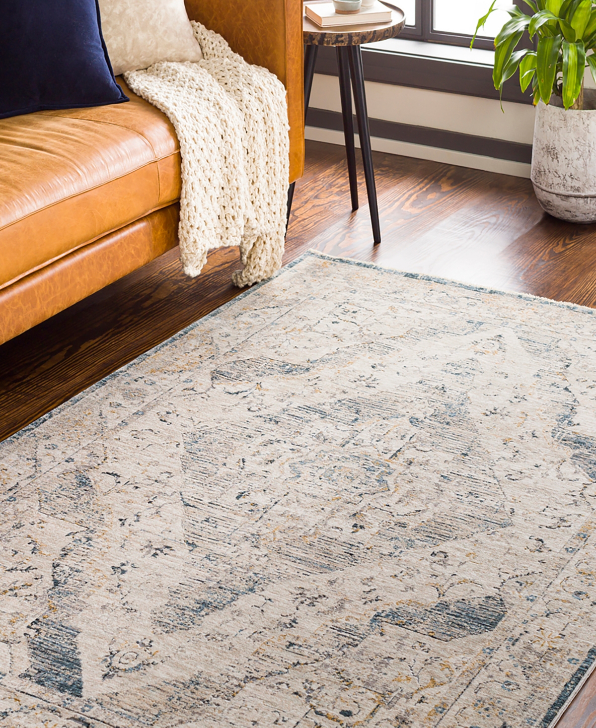 Livabliss Cardiff Cdf-2303 6'7x9'6 Area Rug - Gray- Mist