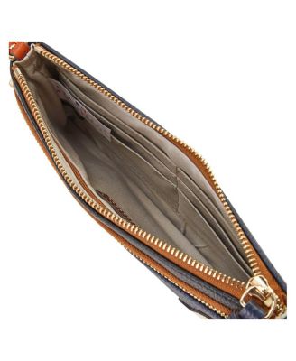 Dooney Bourke New York Yankees Infield Double-Zip Wristlet