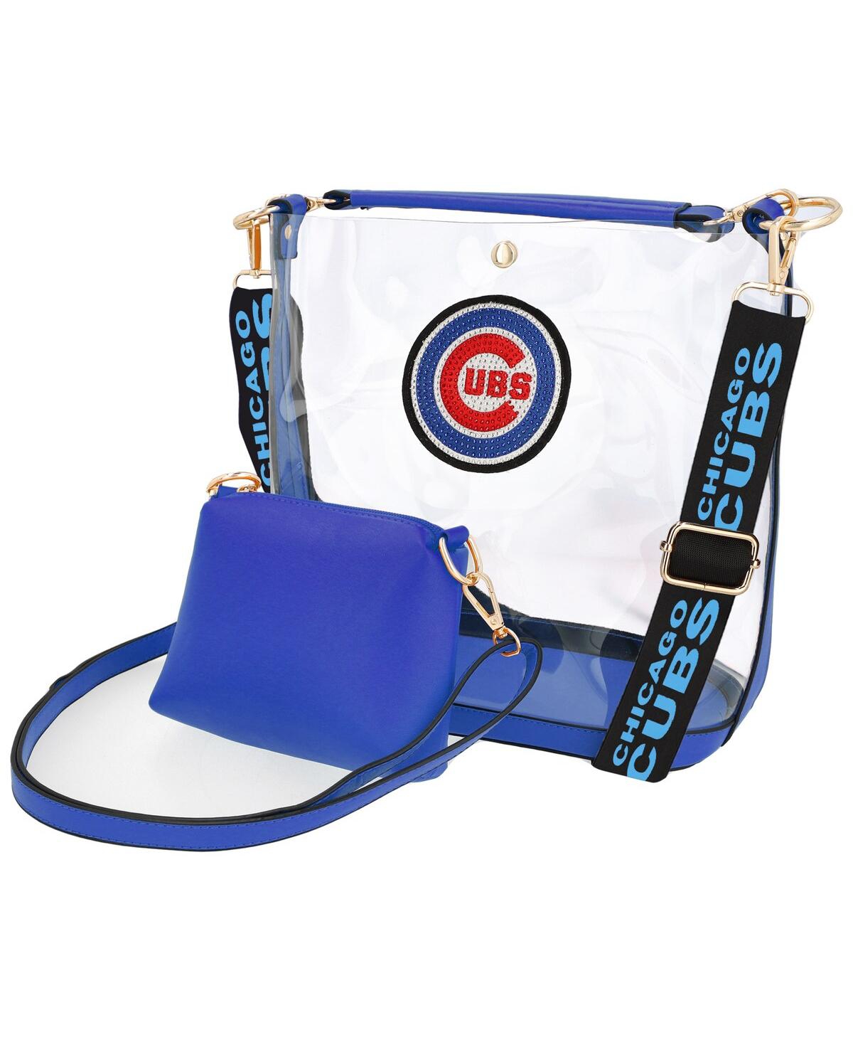 Shop Cuce Chicago Cubs Rhinestone Clear Purse In No Color