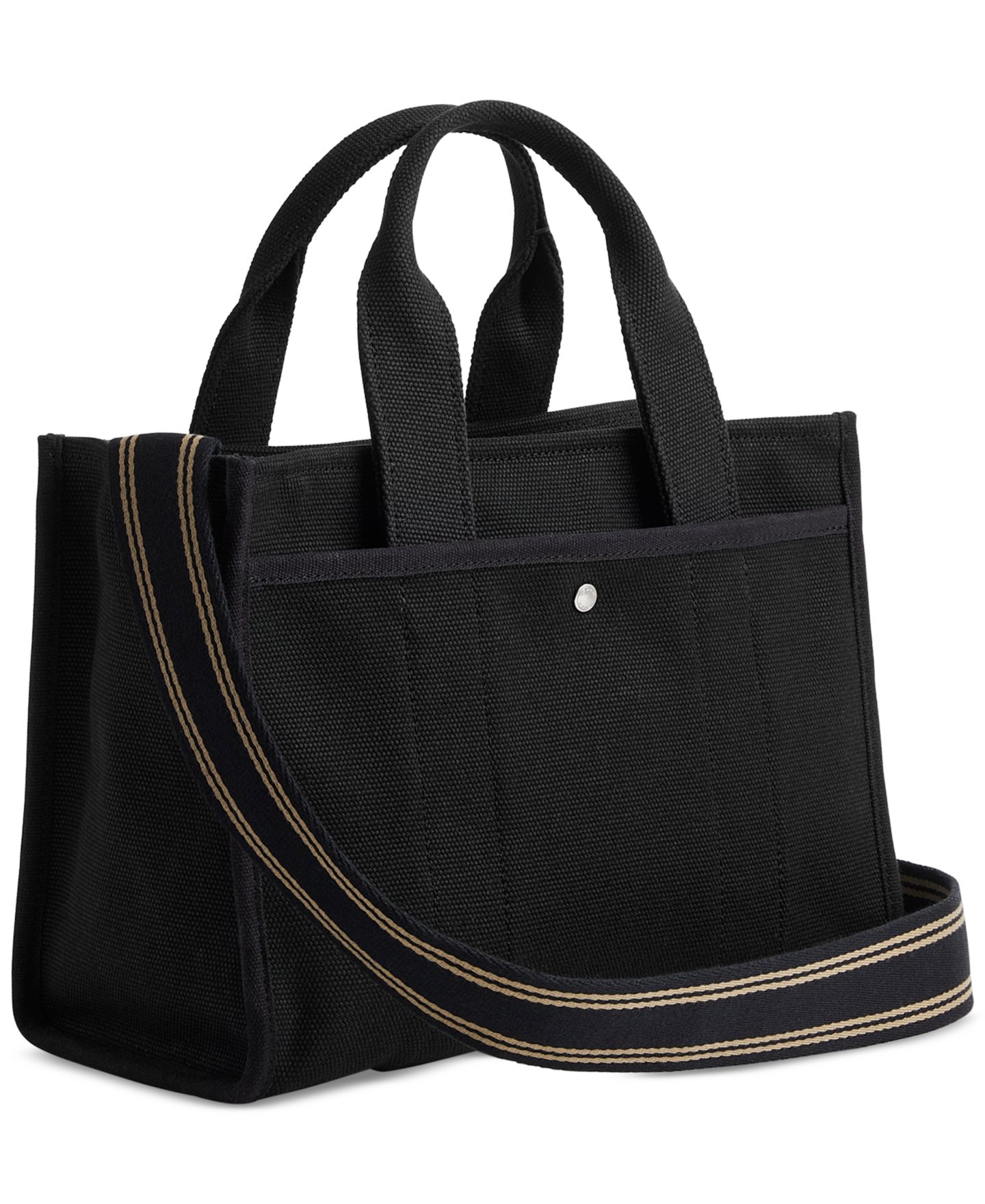 Женская сумка COACH Cargo Small Canvas 26, цвет: Чёрный — фото 2