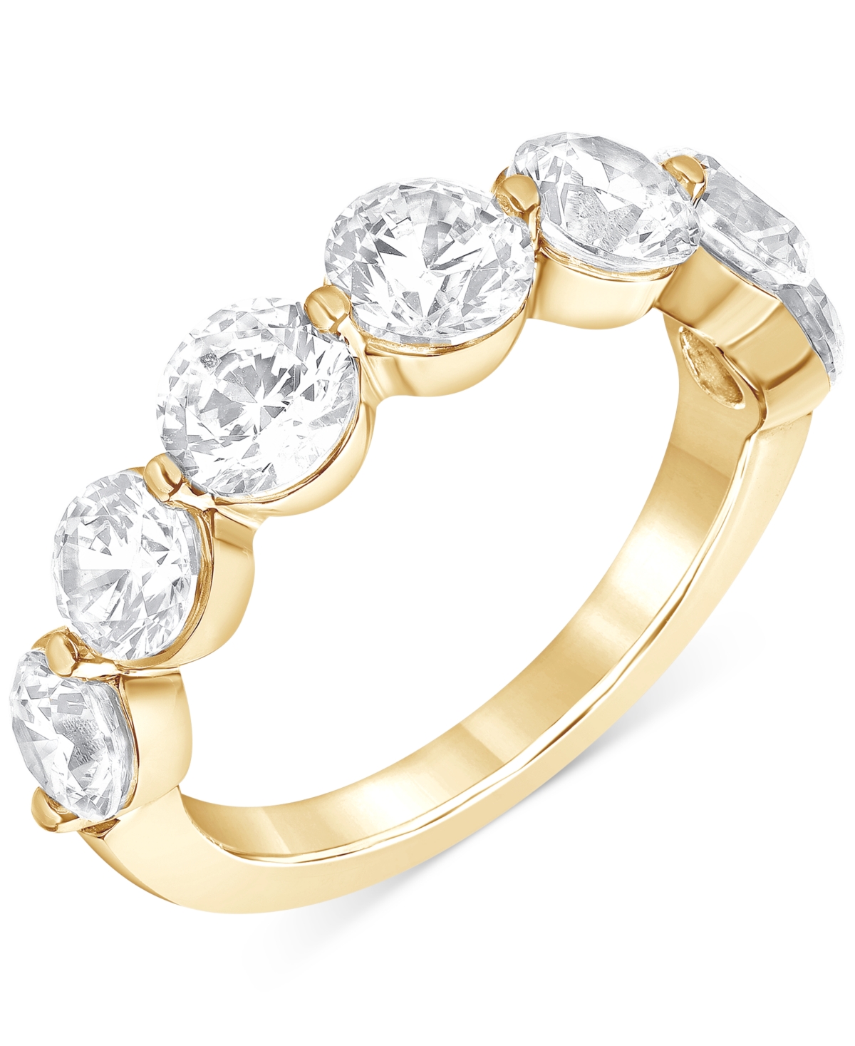 Badgley Mischka Certified Lab Grown Diamond Band (3 ct. t.w.) in 14k Gold