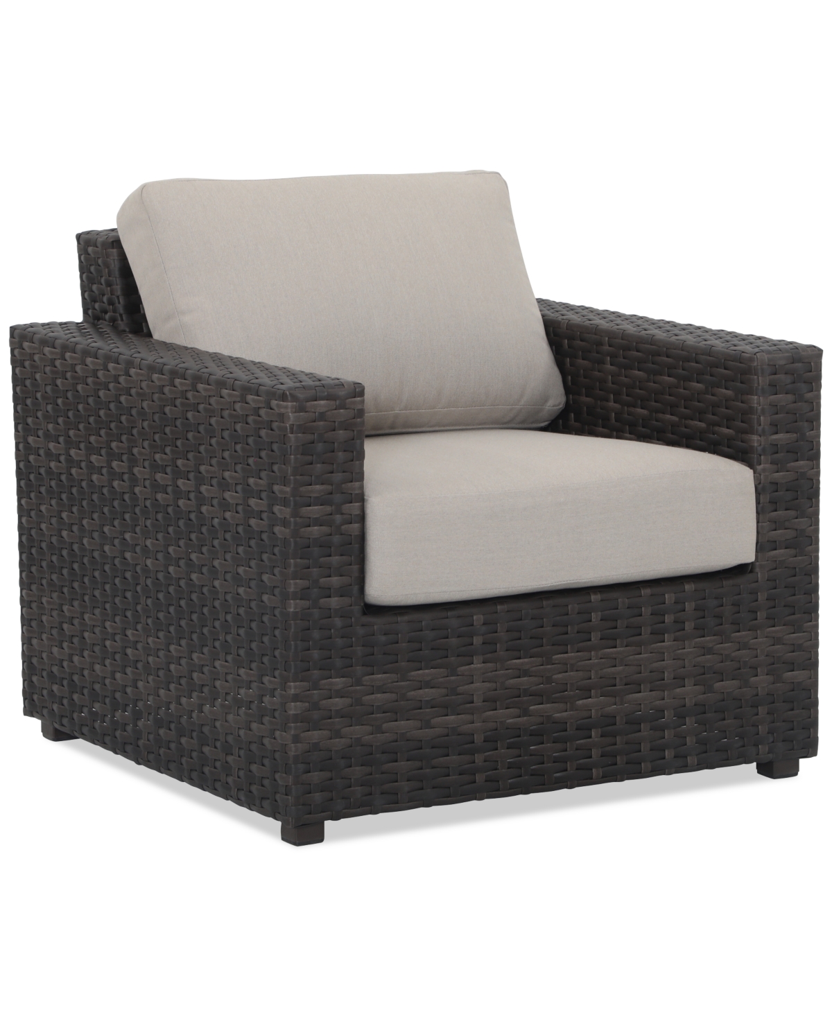 Macy's Ember Outdoor Club Chair In Beige