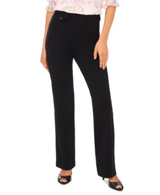 CeCe - Women's Wear-to-Work Fit-Flare High-Rise Pants