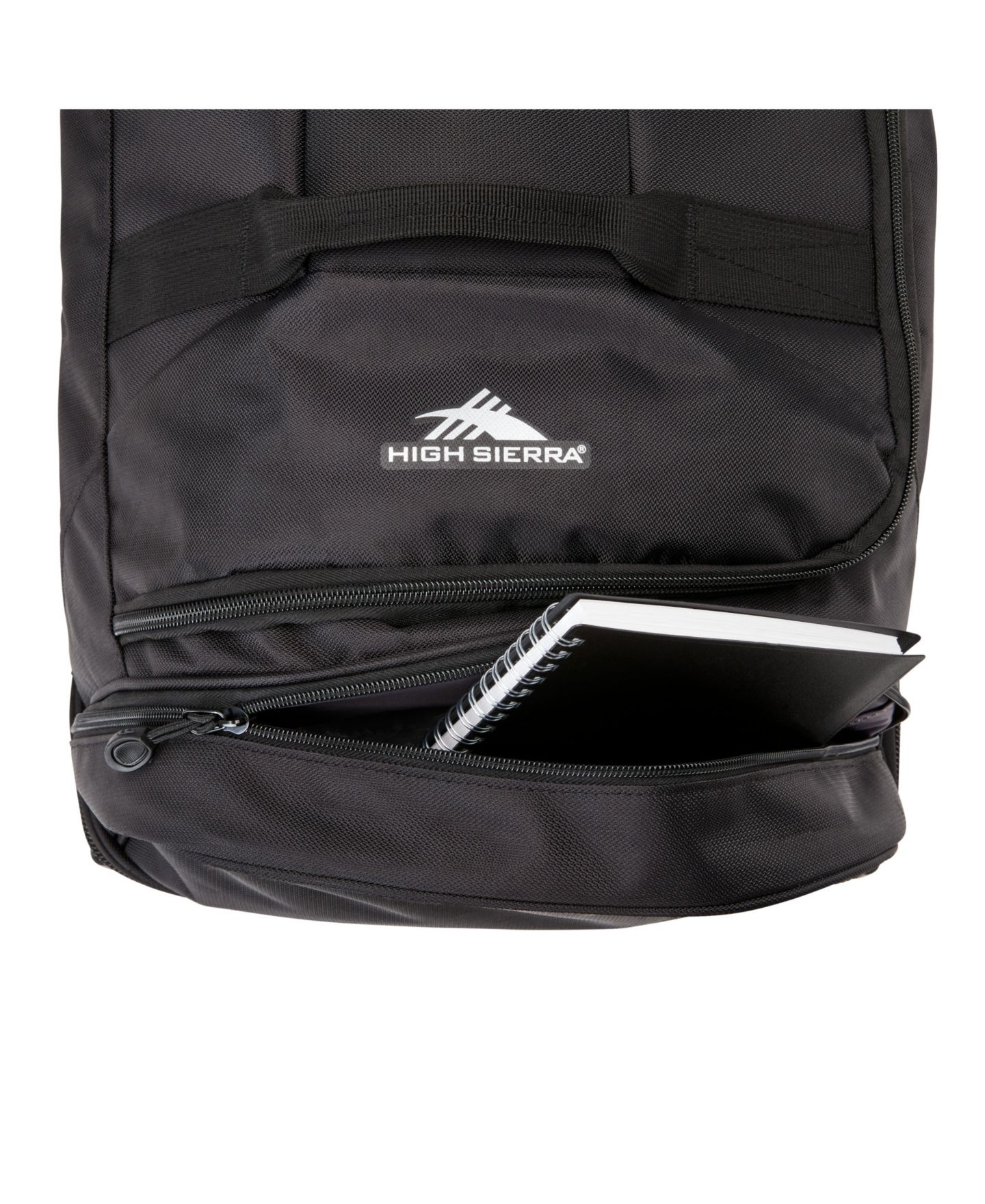 Сумка High Sierra Large Boxed Wheeled Duffel, цвет: Чёрный — фото 7