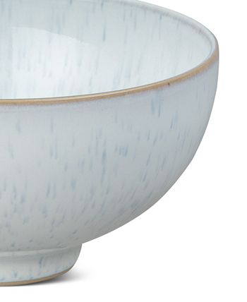 Denby - White Speckle Ceeal Bowls Set Of 4-820ml Dishwashe