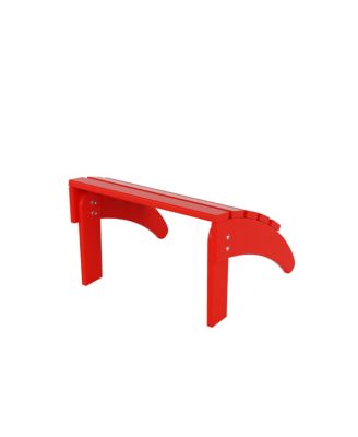 All-Weather Outdoor Patio Poly Adirondack Ottoman Footrest