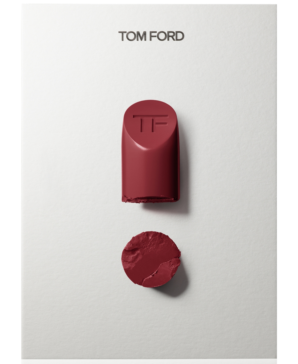 Tom Ford Lip Color Matte Lipstick - ROSE PETAL - DEEP RED