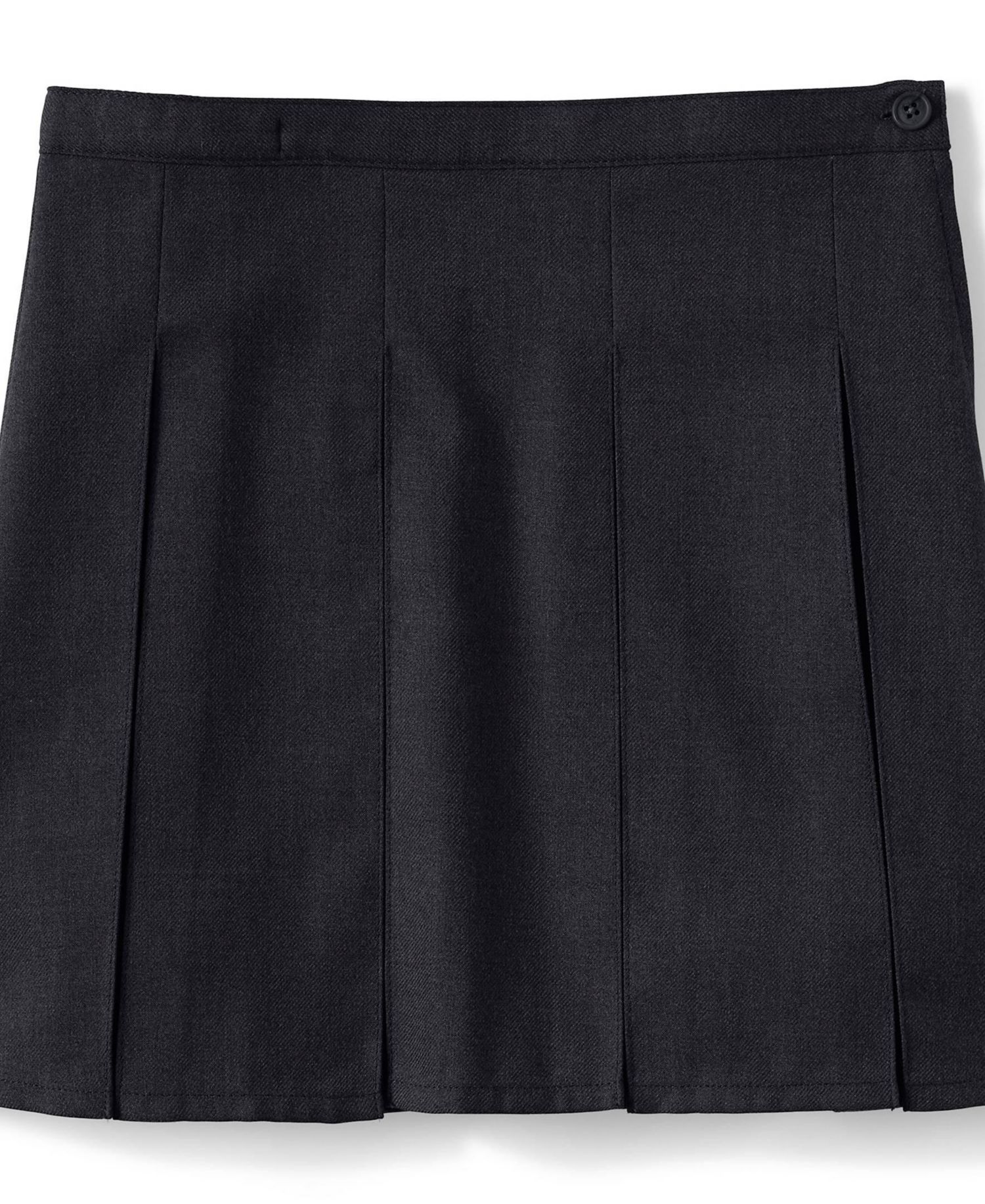 Big Girls Box Pleat Skirt Top of Knee