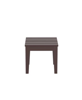 Outdoor Patio Modern Adirondack Side Table