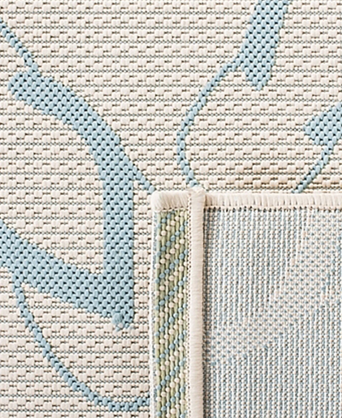 Safavieh Courtyard CY7420and Aqua 2'7