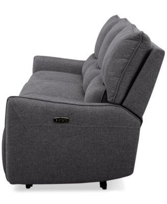 Olper 3-Pc. Fabric Zero Wall Sofa with 2 Power Recliners Chairs, Created for Macy's	