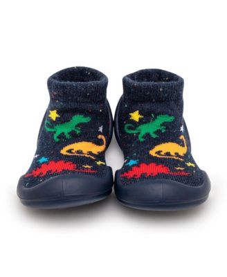 Infant Boys Breathable Washable Non-Slip Sock Shoes Dinos
