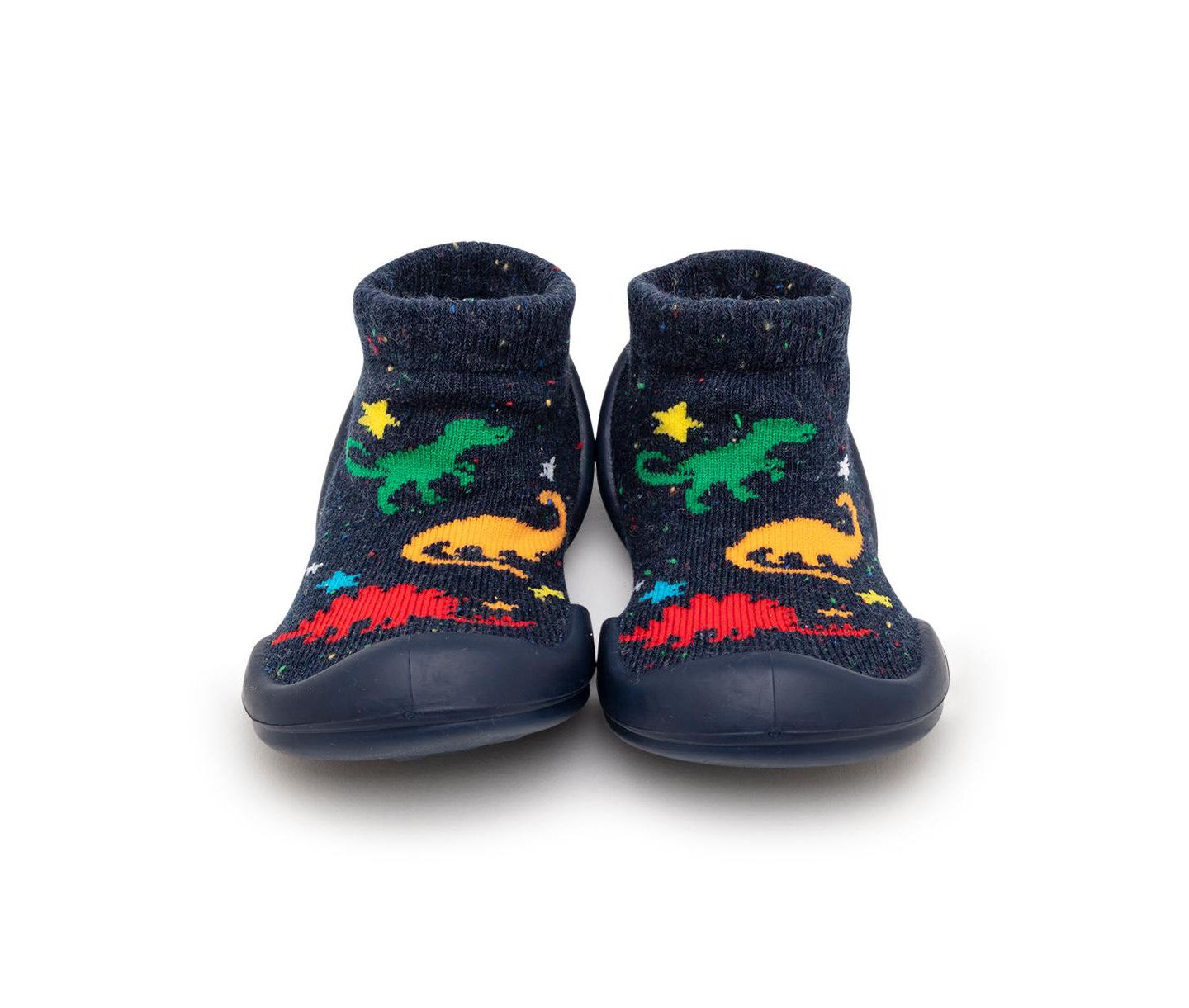 Обувь Komuello Breathable Washable Non-Slip Sock Shoes Dinos для мальчиков-малышей, цвет: Тёмно-синий — фото 8