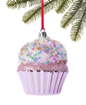 Holiday Lane - Sweet Tooth Pink Cupcake Ornament