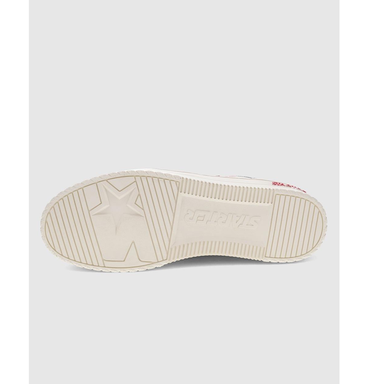 Starter Men's LFS1 Sneaker - Off White-Red