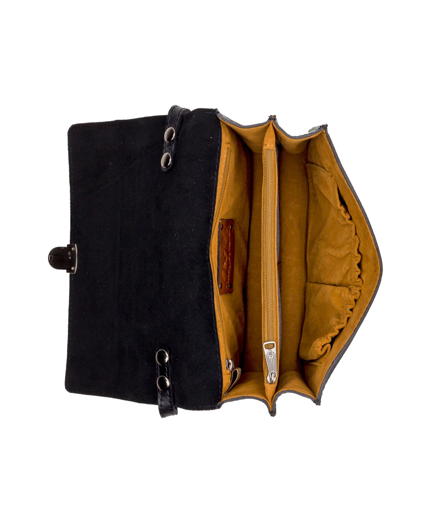 Lanza Small Leather Crossbody Bag