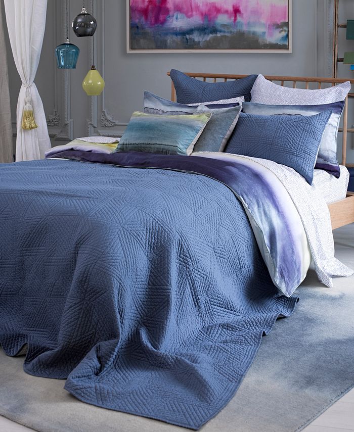 bluebellgray Kintail Solid Twin Coverlet Macy's