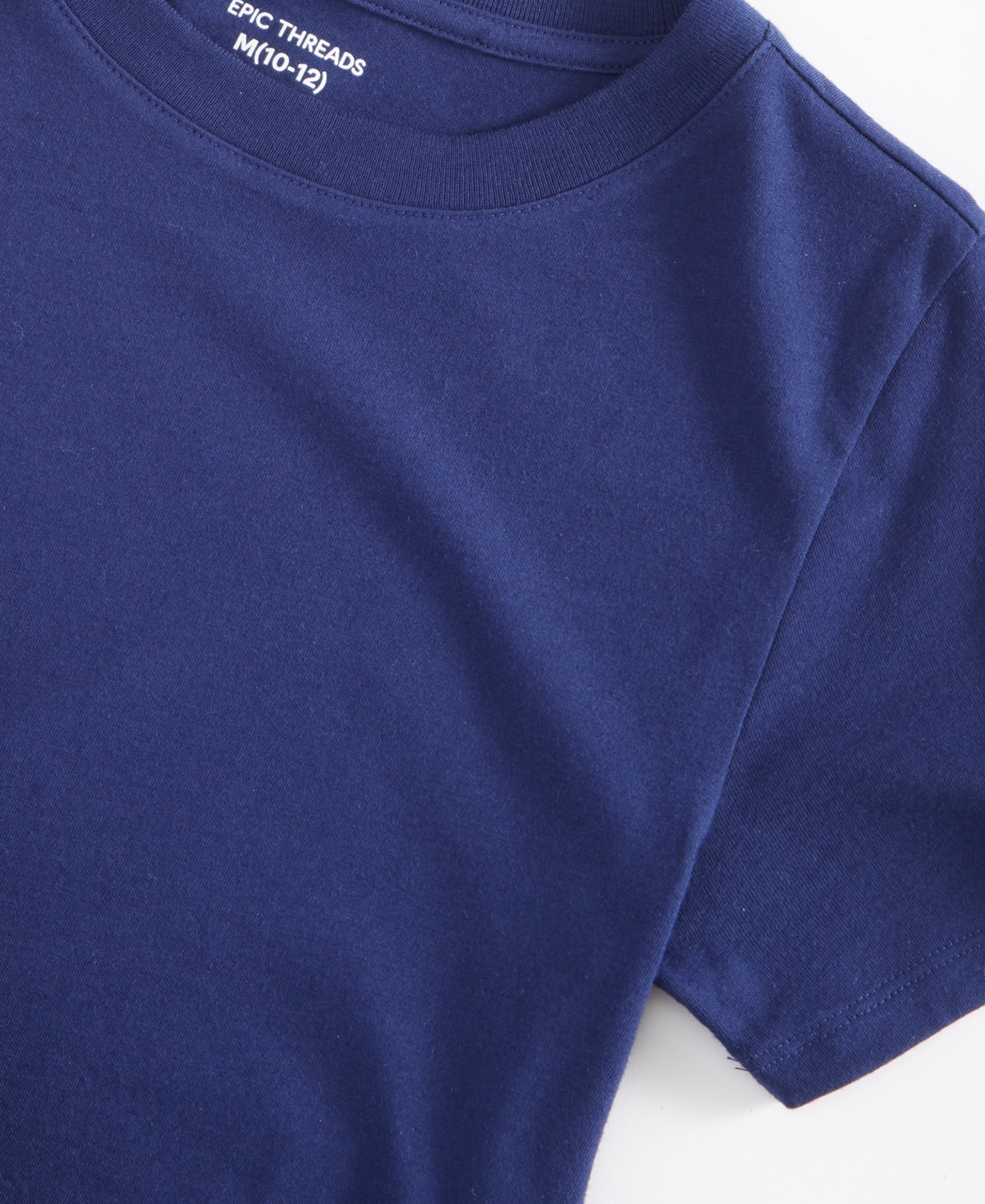 Epic Threads Little And Big Boys Solid T-shirt, Created For Macy's In Blue