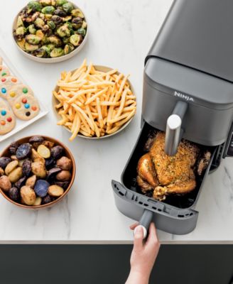 Ninja DoubleStack XL 10-Qt. 6-in-1 2-Basket Air Fryer, SL401 - Macy's