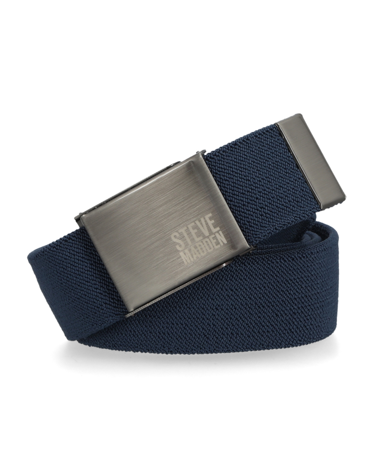 Shop Steve Madden Cut To Fit Stretch Belt In Khaki