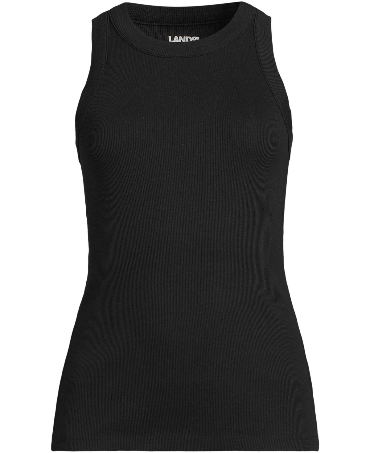 Lands' End Women's Rib Tank Top