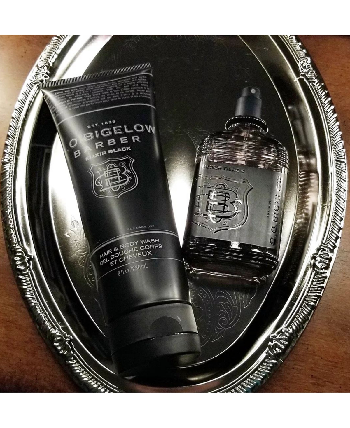 Proraso C.o. Bigelow 2-pc. Elixir Black Apothecary Box Set In No Color