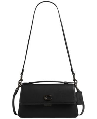 COACH - Juno Small Black Leather Bag