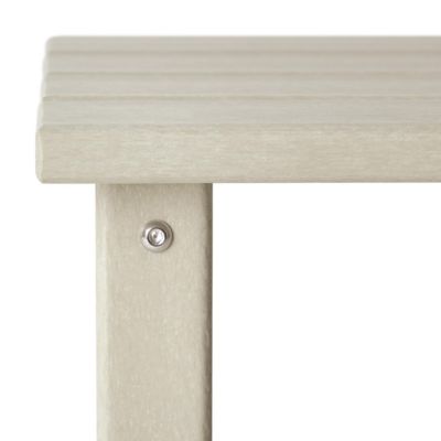 3 Piece Set Outdoor Folding Adirondack Chairs with Side Table