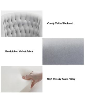   Standard   Velvet, Gold Metal   Stylish, Compact Desk Chair