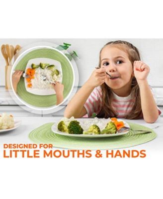 4 Pieces Toddler Utensils - Kids Stainless Silverware Set