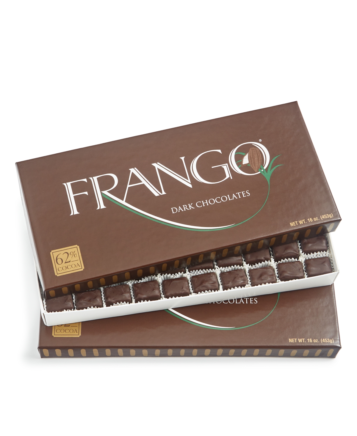 Frango Chocolates 1 Lb Dark Cocoa Box Of Chocolates, 2 Pack, Created For Macy's In No Color