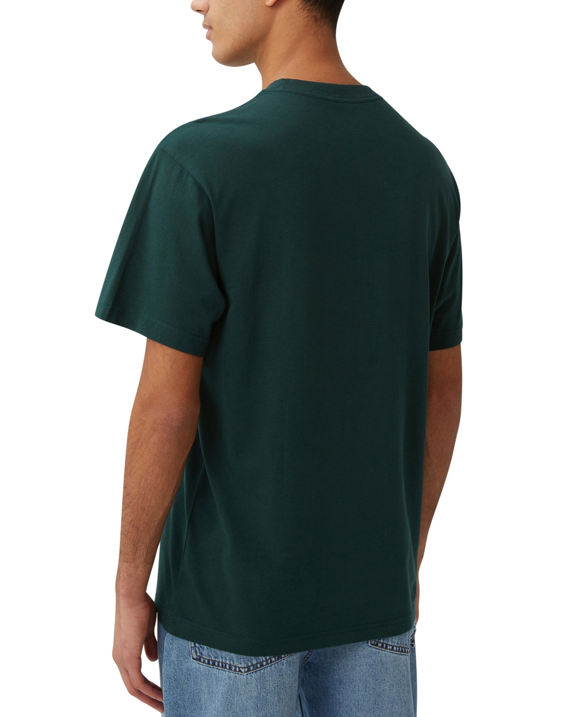 Shop Cotton On Men's Loose Fit T-shirt In Green