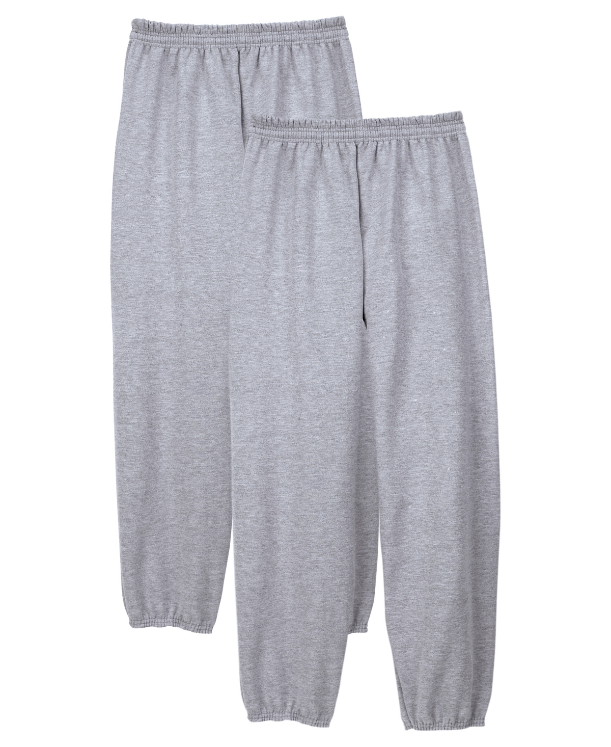 Shop Hanes Ecosmart Men's 32" Fleece Sweatpants, 2-pack In Multi