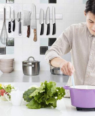 16" Stainless Steel Magnetic Knife Holder