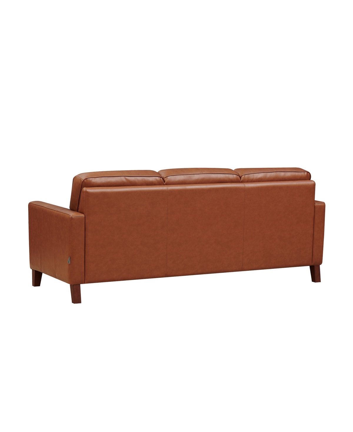 HYDELINE AIDEN 80" TOP GRAIN LEATHER SOFA 