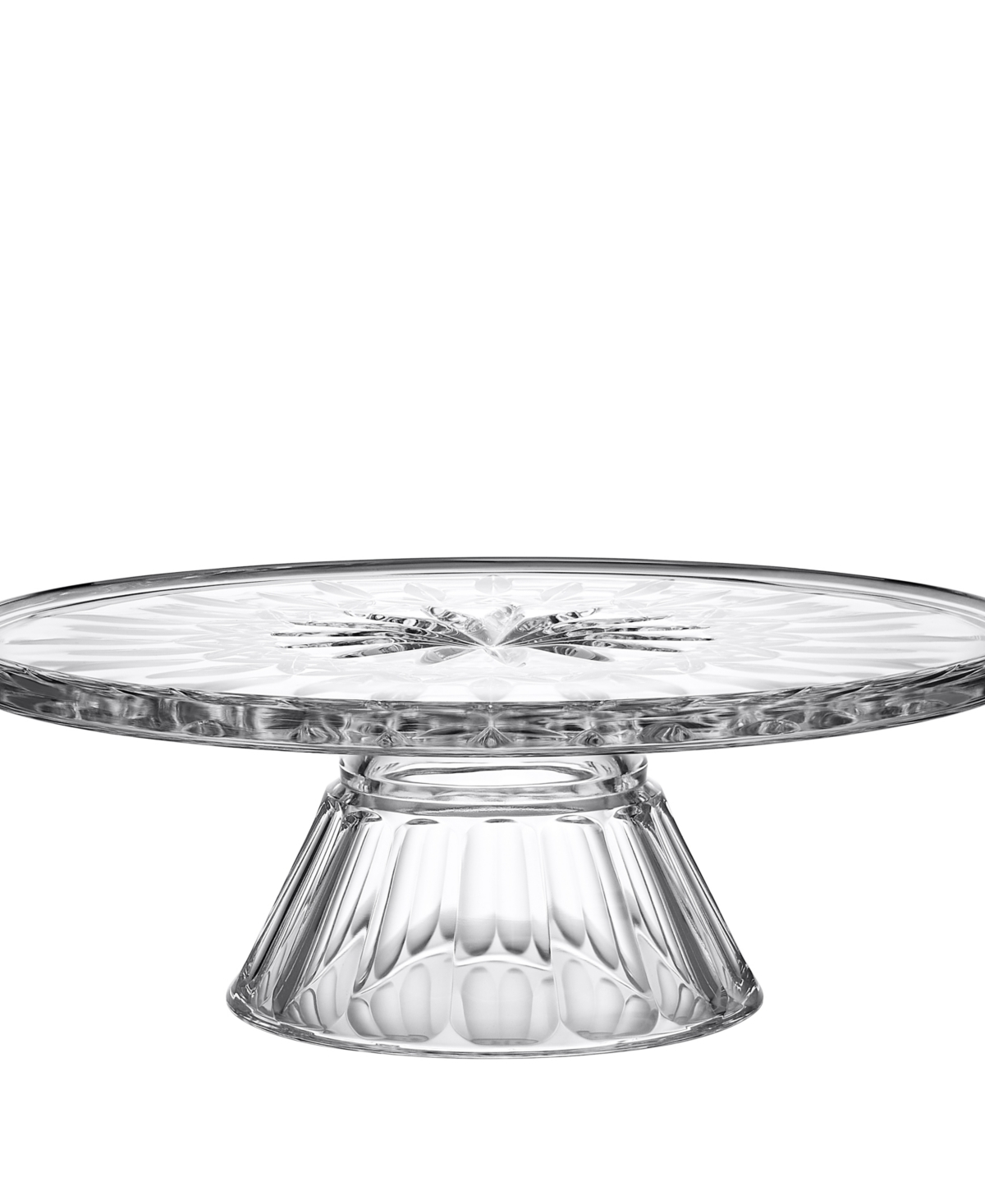 Waterford Lismore Cake Stand 11" In Transparent