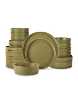 MODAN 24 Pc. Dinnerware Set, Service for 8