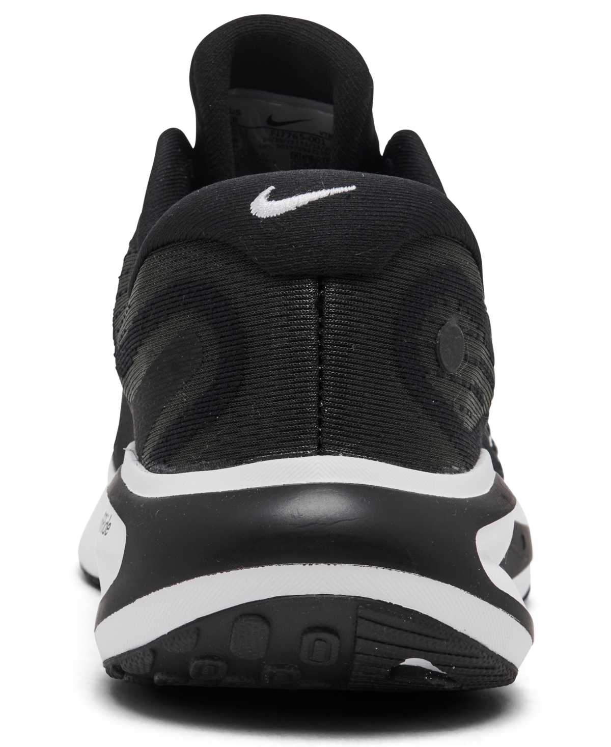 Nike Women's Journey Run Running Sneakers From Finish Line In Black,white
