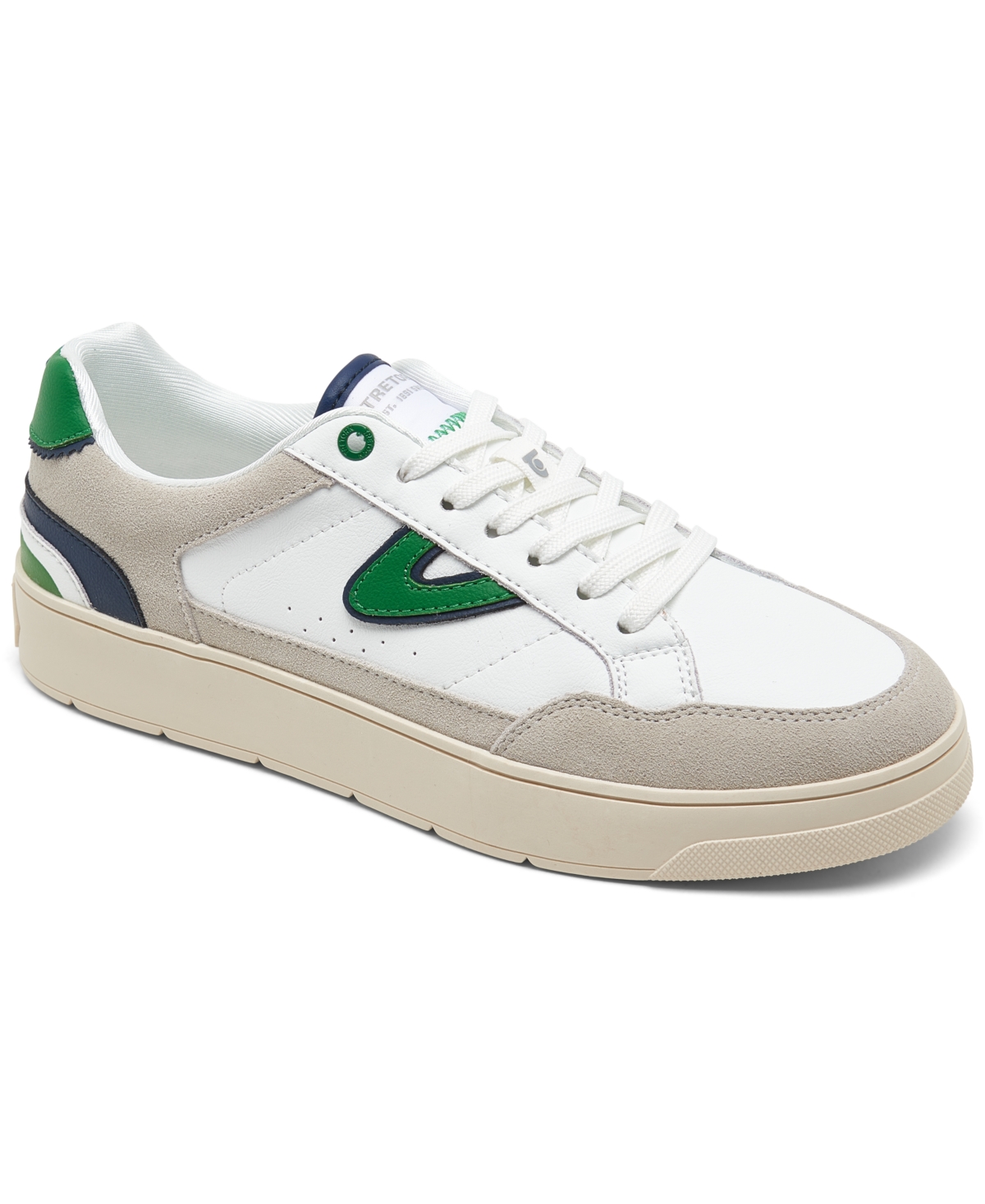 Women's Harlow Elite Casual Sneakers from Finish Line - WHITE/GREEN