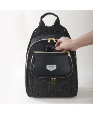 Mini Tweed Parent Diaper Backpack