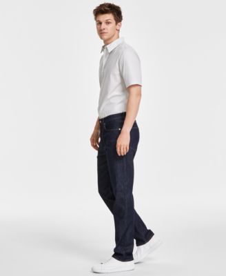 Men's Straight Fit Stretch Jeans