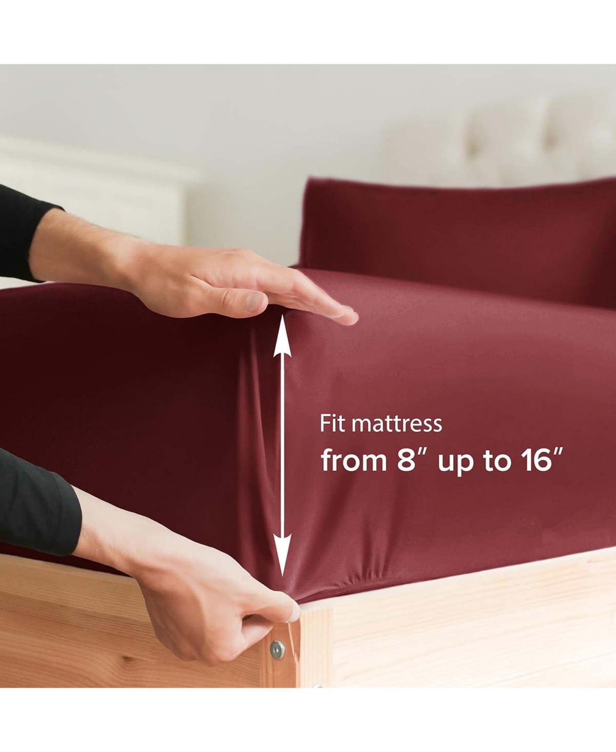 Cgk Unlimited 4 Piece 100% Cotton 400 Thread Count Sheet Set -