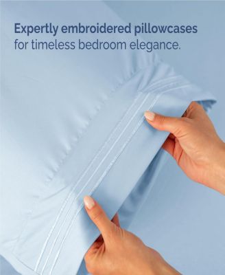 4 Piece Deep Pocket Microfiber (Muted, Vibrant, Heathered) Sheet Set - Queen