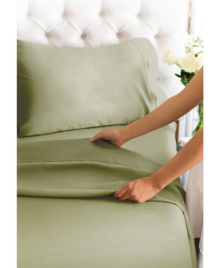 CGK Unlimited Cotton Sheet Set 18" 24" Inch Extra Deep Pocket Twin