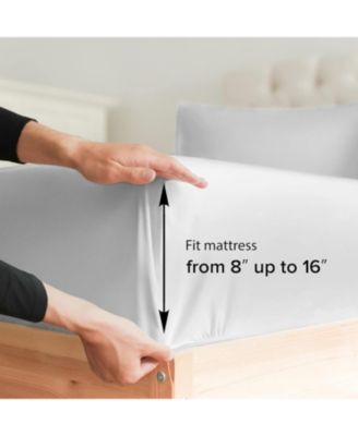 4 Piece 100% Cotton 400 Thread Count Sheet Set - Queen