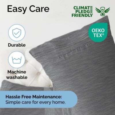 Microfiber 3 Piece Deep Pocket Sheet Set, Twin