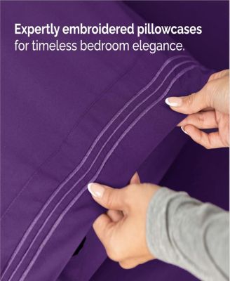 4 Piece Microfiber Sheet Set - Queen