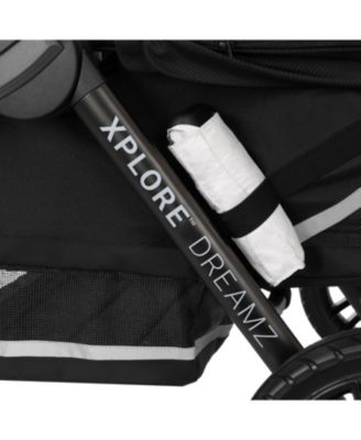 Pivot Xplore Dreamz All-Terrain Stroller Wagon with Bassinett Insert