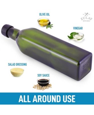 Olive Oil Dispenser Bottle For Kitchen - 2 Pc.