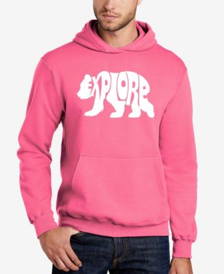 Explore - Men's Word Art Hooded Sweatshirt
